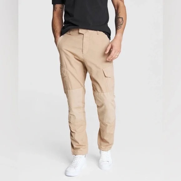 Men’s Rag & Bone Otis Ripstop Cargo Pants in Khaki Size 31 Original Retail $295